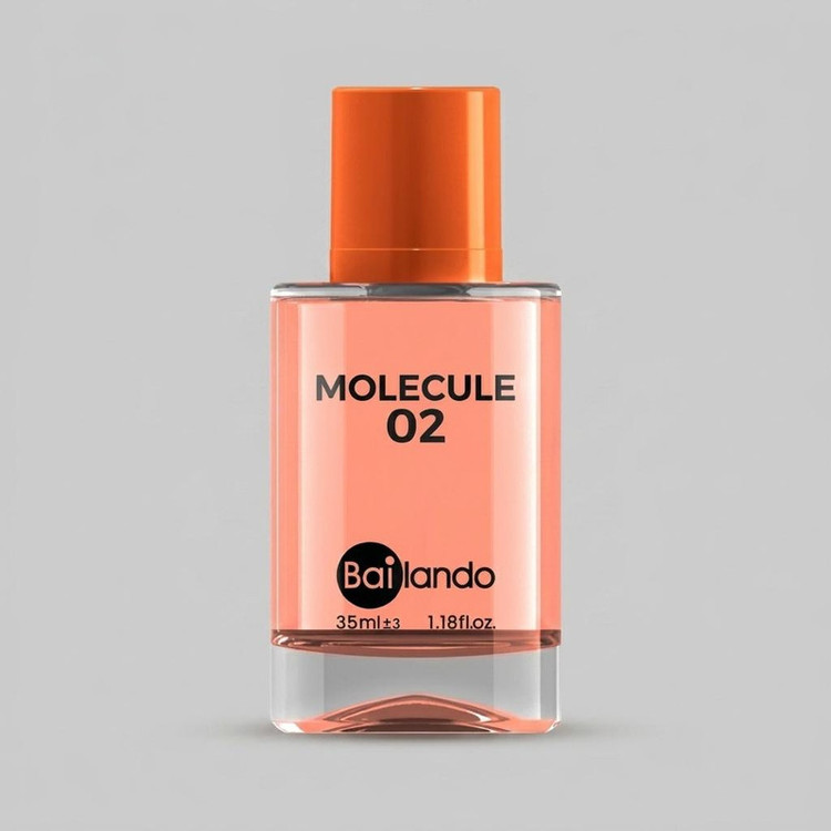 عطر جیبی بایلندو مدل مولکول 02 با رایحه خنک حجم 35 میلیلیتر