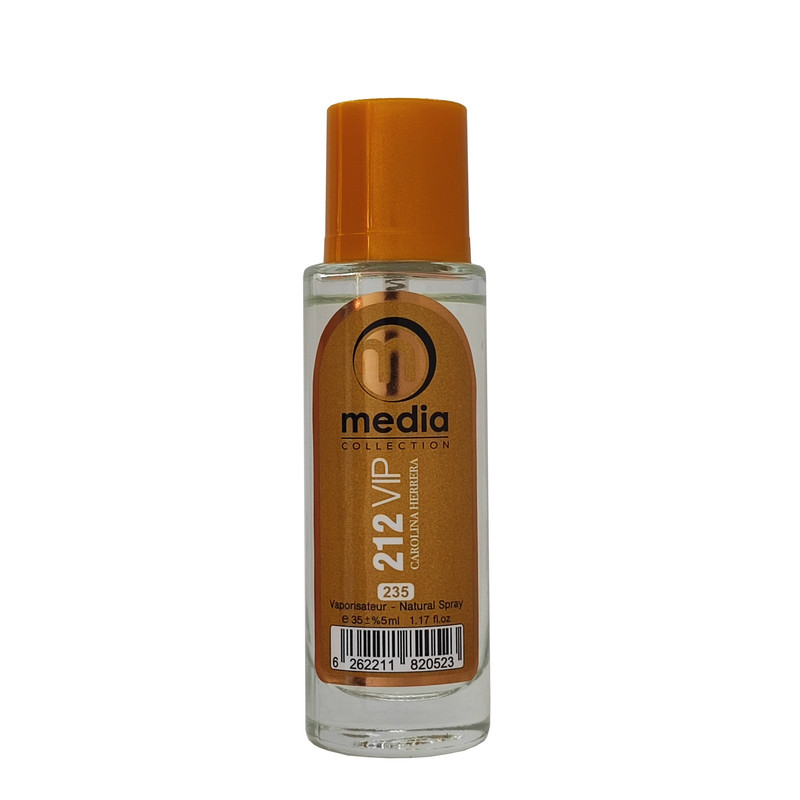 عطر جیبی زنانه مدیا مدل 212VIP حجم 35 میلی لیتر