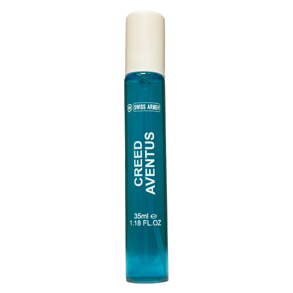 عطر جیبی مردانه سوئیس آرمه مدل CREED AVENTUS با رایحه خنک حجم 35 میلیلیتر