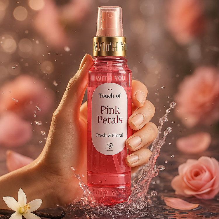 بادی اسپلش زنانه ویت یو مدل Petals حجم 150 میلی لیتر