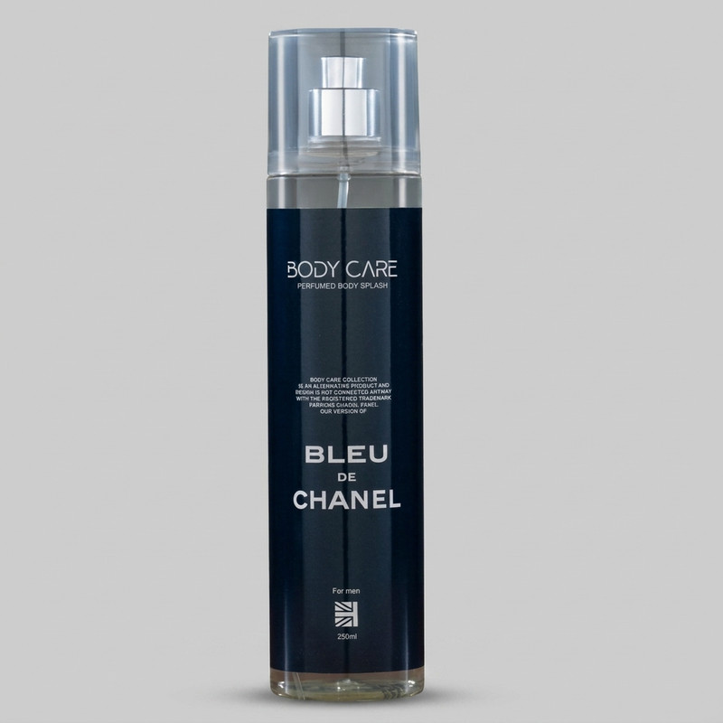 بادی اسپلش مردانه بادی کر مدل بلو د شنل Bleu de Chanel حجم 250 میلیلیتر