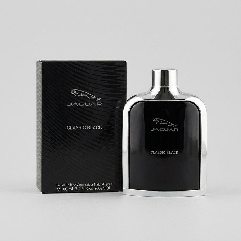 ادو تویلت مردانه جگوار مدل Jaguar Classic Black حجم 100 میلی لیتر
