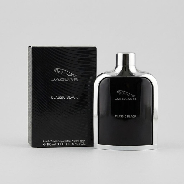 ادو تویلت مردانه جگوار مدل Jaguar Classic Black حجم 100 میلی لیتر