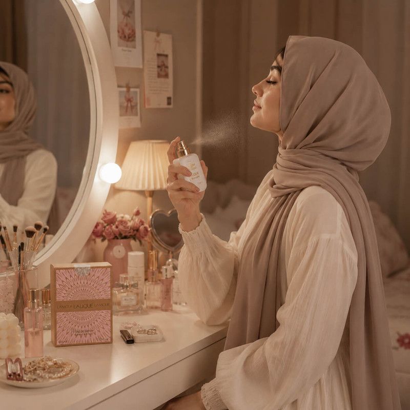 ادوپرفیوم زنانه زوا مدل لالیک لامور با رایحه معتدل حجم 30 میلیلیتر