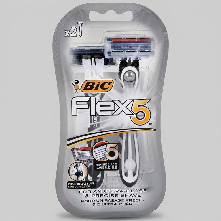 خود تراش بیک مدل Flex 5 بسته 2 عددی