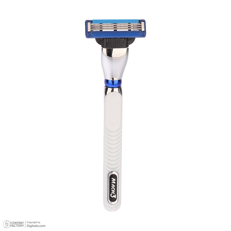 خودتراش ژیلت مدل Mach 3 Turbo به همراه یدک بسته 2 عددی