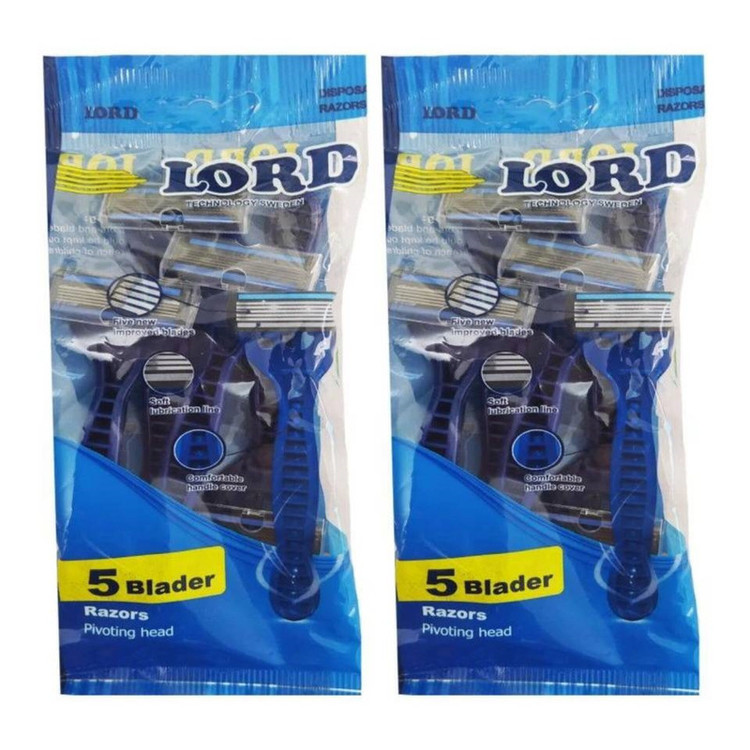 خودتراش لرد مدل Razors دو بسته 4 عددی