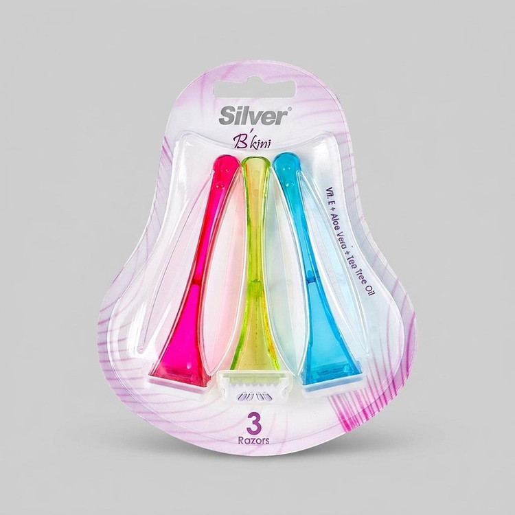 خودتراش سیلور مدل Special Single Blade Disposable بسته 3 عددی