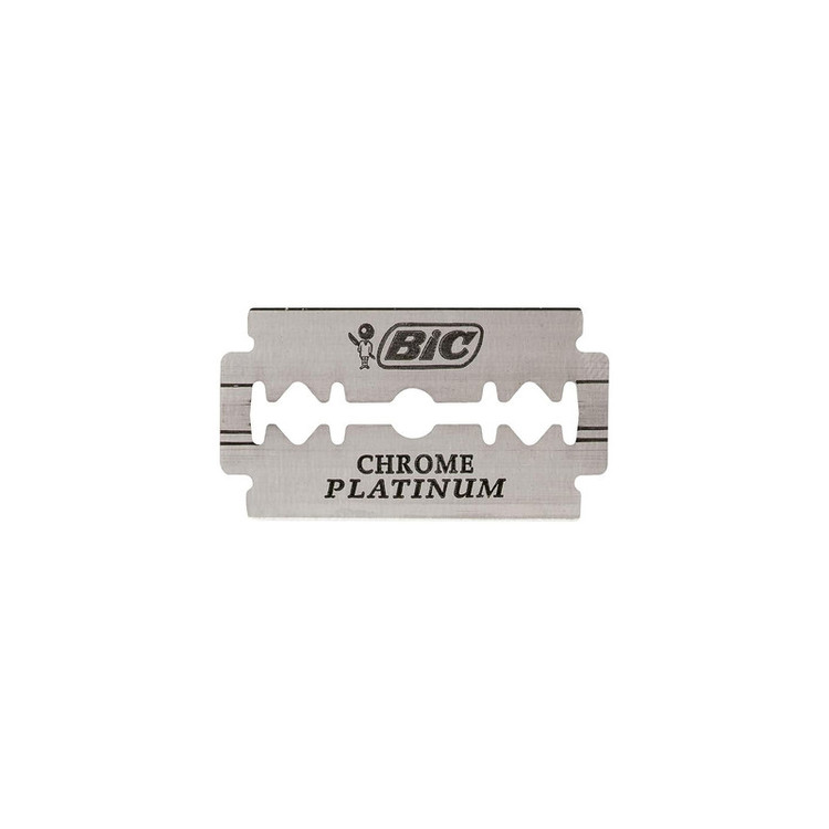 تیغ یدک بیک مدل Platinum Chromium Double Edge مجموعه 4 عددی