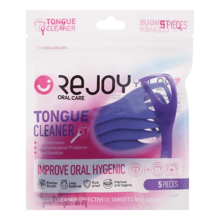زبانشور ریجوی مدل Oral Care با خاصیت ضدعفونی کننده دهان 6 بسته 5 عددی