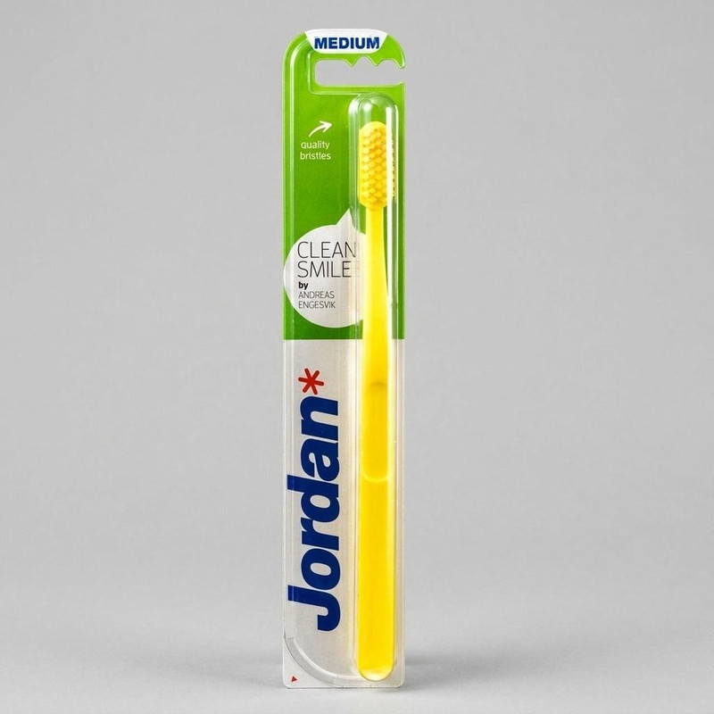 مسواک جردن مدل Clean Smile با برس متوسط
