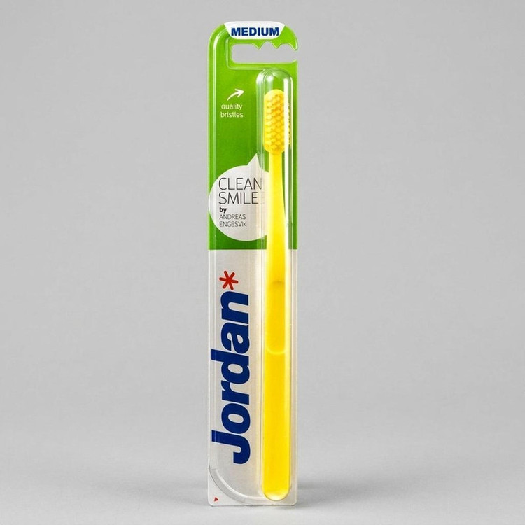 مسواک جردن مدل Clean Smile با برس متوسط