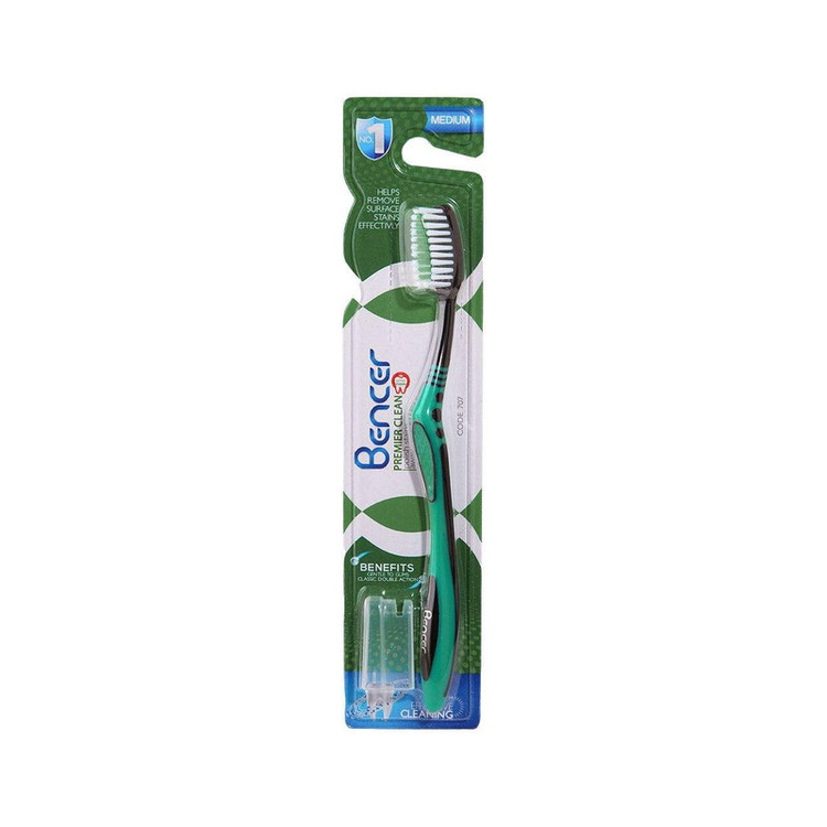 مسواک بنسر مدل Premier Clean با برس متوسط بسته 3 عددی