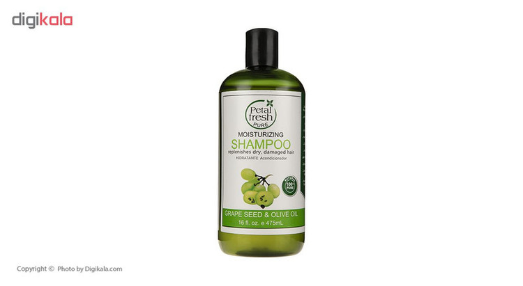 شامپو مو پتال فرش مدل Grape Seed & Olive حجم 475 میلی لیتر