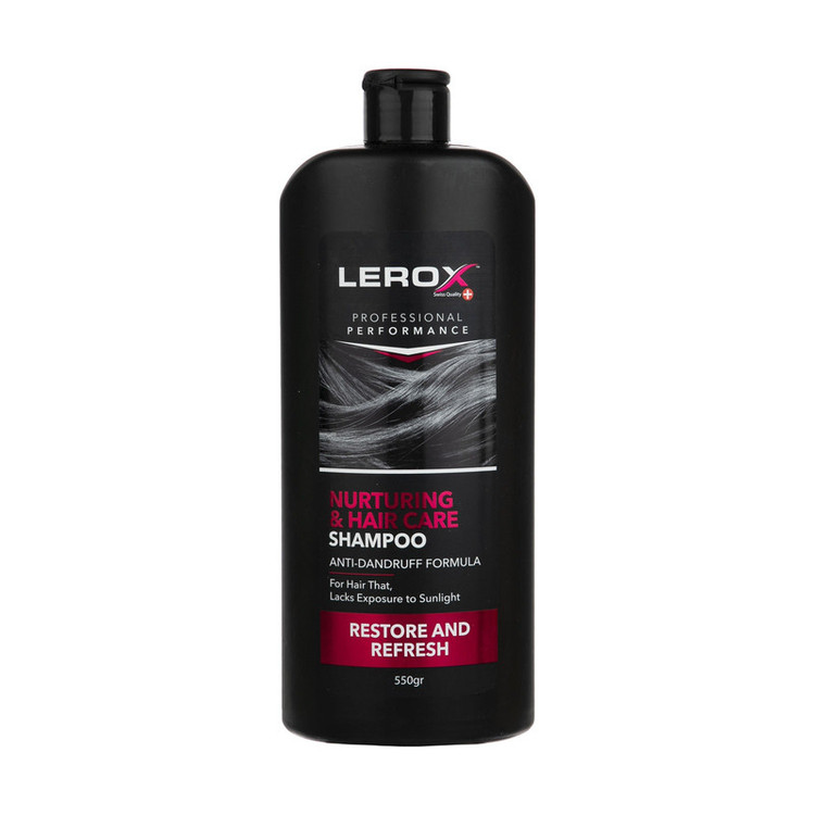 شامپو و نرمکننده مو لروکس مدل banovan و keratin حجم 550 میلیلیتر، حاوی عصاره جلبک گالبانا، بابونه، چای سبز، رزمای، روغن زیتون و آلوئه ورا، ضد شوره، ضد ریزش، ترمیمکننده، نرمکننده و تقویتکننده مو، مناسب موهای خشک و آسیبدیده، بسته 2 عددی
