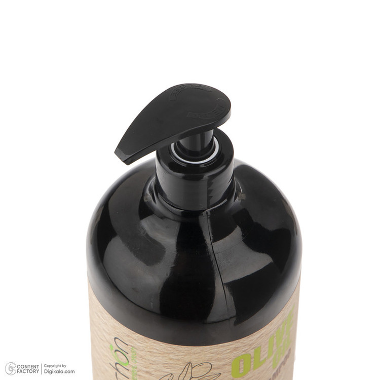 شامپو مو شون مدل Olive Oil حجم 1000 میلیلیتر، تقویتکننده، مناسب موهای فر و مجعد، مناسب بزرگسالان