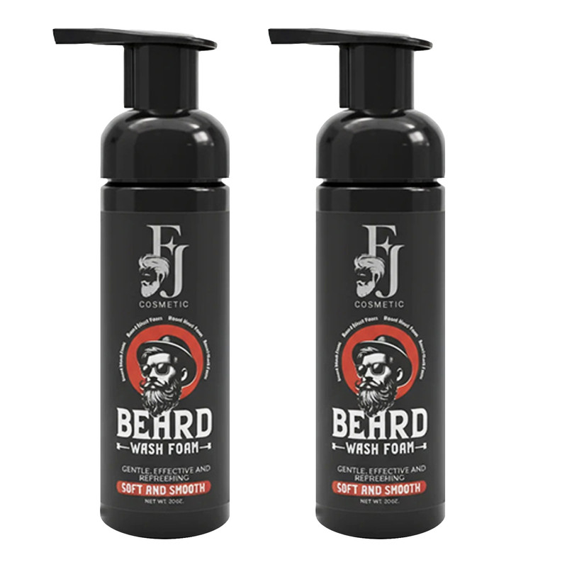 شامپو تقویت کننده ریش و سبیل افجه مدل BEARD-WA مناسب برای انواع مو حجم 150 میلی لیتر مجموعه 2 عددی