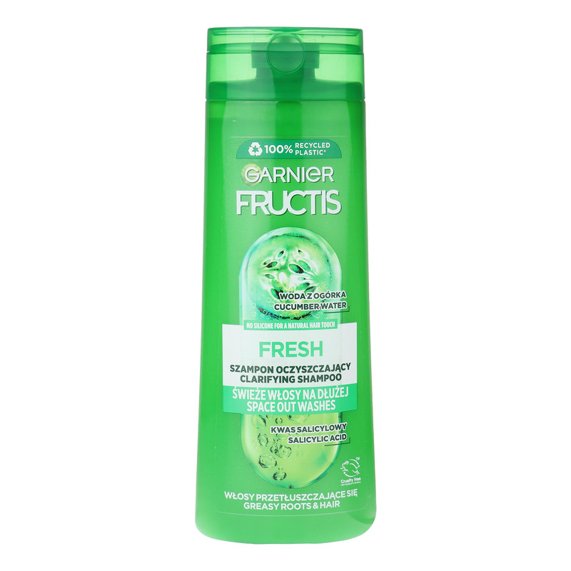 شامپو تقویت کننده مو گارنیه مدل FRUCTIS مناسب برای موهای چرب حجم 400 میلی لیتر