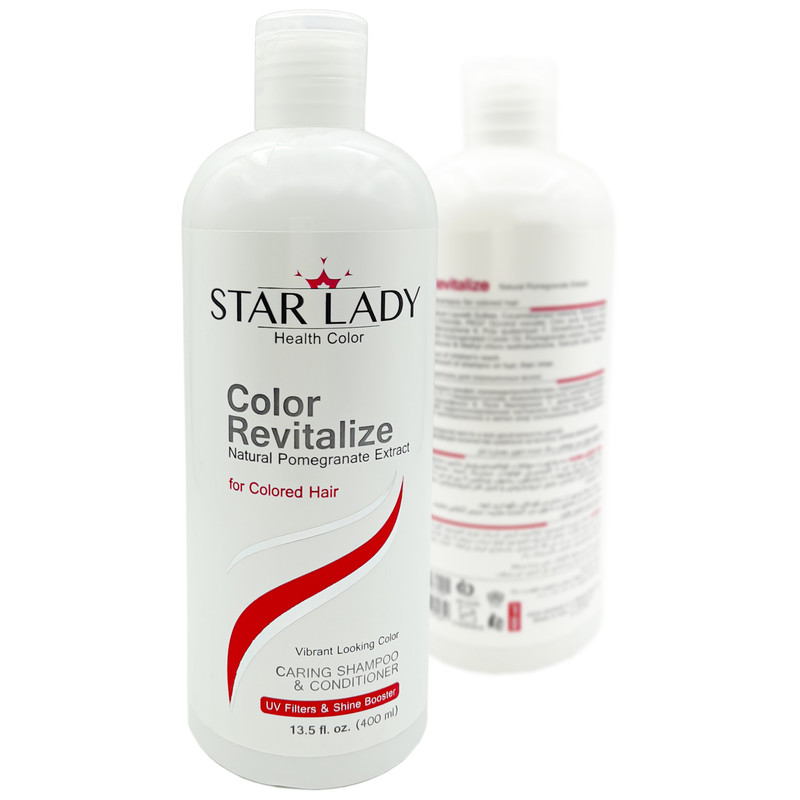 شامپو مو استار لیدی مدل Color Revitalize حجم 400 میلی لیتر مجموعه 2 عددی
