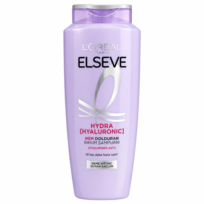 شامپو تقویت کننده مو لورآل مدل Hydra Hyaluronic مناسب موهای خشک حجم 700 میلی لیتر
