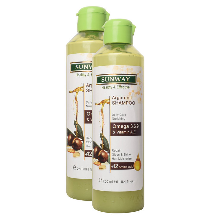 شامپو مو سان وی مدل Argan Oil حجم 250 میلی لیتر