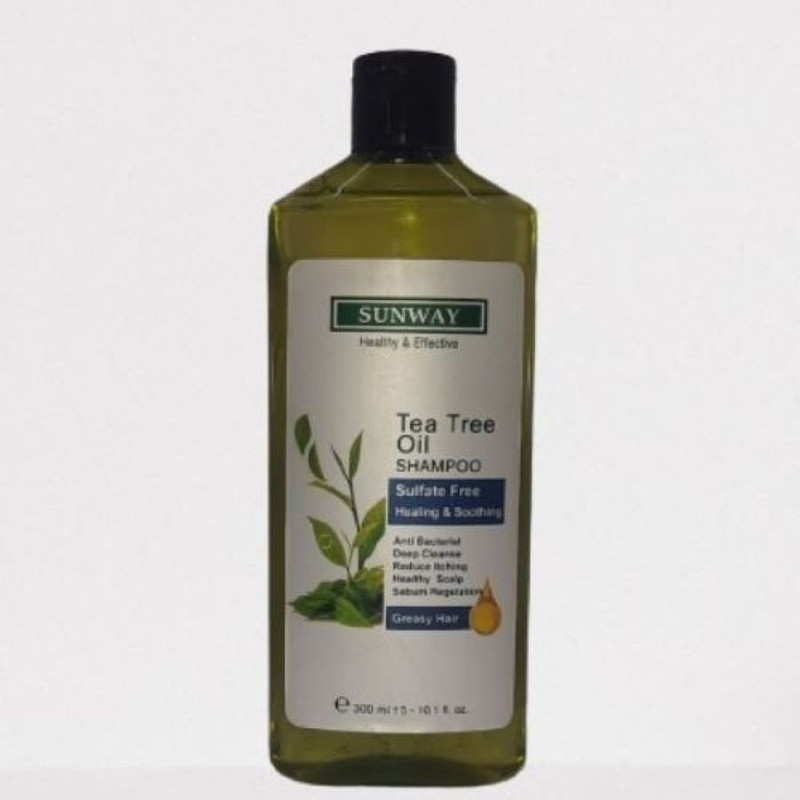 شامپو مو سان وی مدل Tee tree oil حجم 300 میلی لیتر
