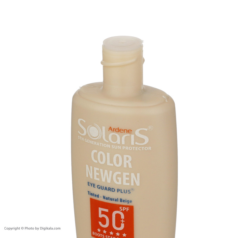 لوسیون ضد آفتاب آردن سولاریس مدل Color Newgen حجم 75 میلی لیتر