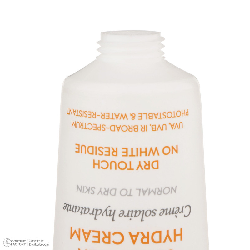 کرم ضدآفتاب بیرنگ درماتیپیک +SPF50 مدل هیدرا مناسب انواع پوست، حجم 50 میلیلیتر