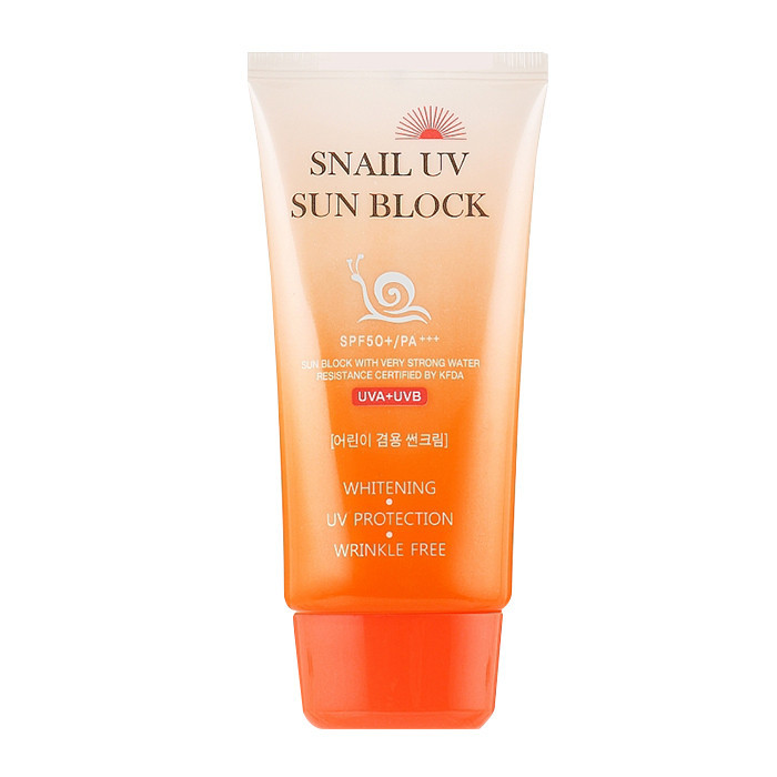 کرم ضد آفتاب بدون رنگ جیگوت SPF 50 مدل حلزون مناسب انواع پوست حجم 50 میلیلیتر