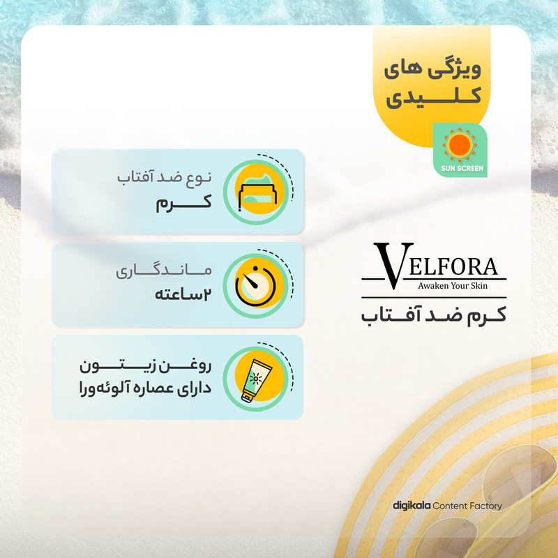 ضدآفتاب رنگی ولفرا SPF50 مدل 2، مناسب پوستهای خشک و نرمال، حجم 40 میلیلیتر