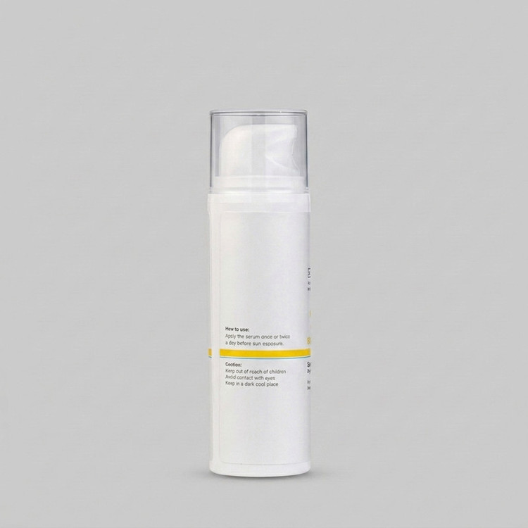 سرم ضد آفتاب بی رنگ صورت و بدن برند دکتر متی spf 50+ مدل D-S محافظ در برابر اشعه uva و uvb مناسب برای پوست های خشک و حساس حجم 50 میلی لیتر