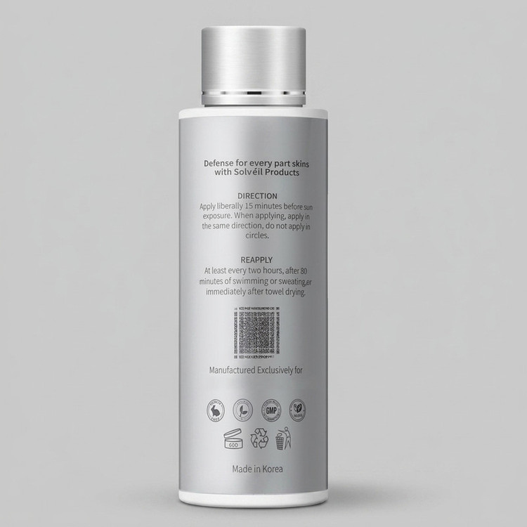 ضد آفتاب فلوئیدی بی رنگ صورت و بدن راهکارهای اِوِلین مِیو pa+++ spf50 مدل daily defense محافظ در برابر UVA,UVB مناسب برای انواع پوست حجم 100 میلی لیتر