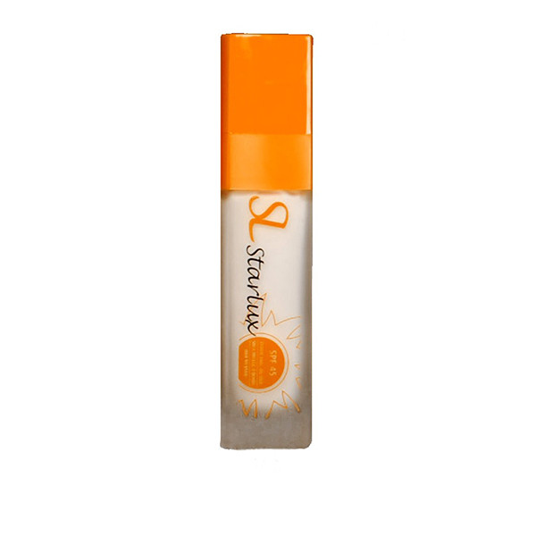 کرم ضد آفتاب بدون رنگ استارلوکس SPF 45 مدل 45 مناسب انواع پوست حجم 30 میلی لیتر