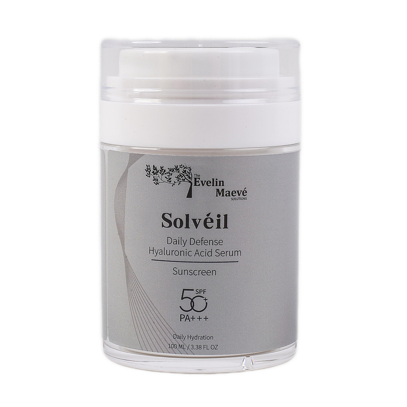 ضد آفتاب بی رنگ صورت و بدن راهکارهای اولین میو pa+++ spf 50 مدل هیالورونیک اسید محافظ در برابر UVB,UVA مناسب برای انواع پوست حجم 100 میلی لیتر