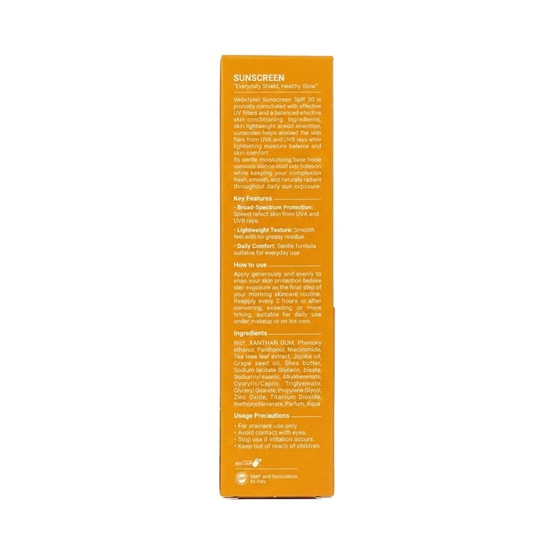 کرم ضد آفتاب بیرنگ صورت ودلمی SPF 30 مدل Daily Sun Defence محافظ UVA/UVB مناسب برای انواع پوست حجم 50 میلیلیتر