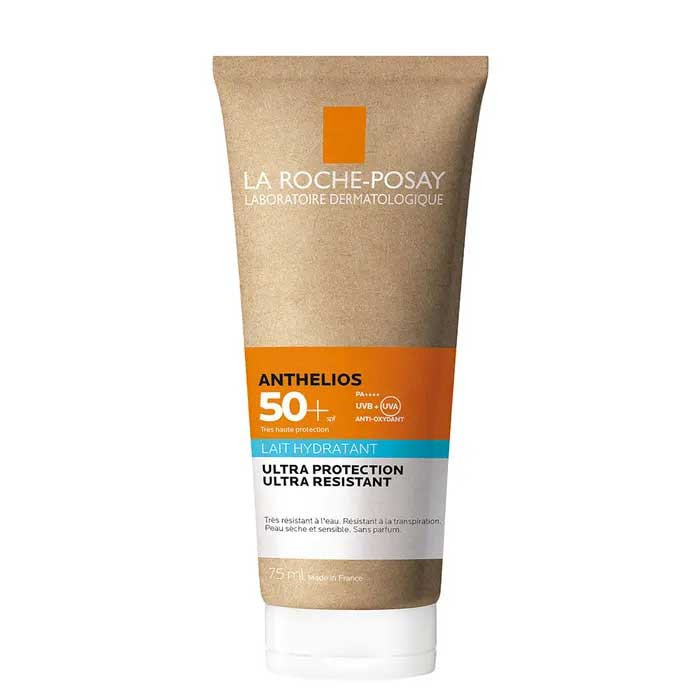 لوسیون ضد آفتاب بی رنگ لاروش پوزای مدل 03 حجم 75 میلیلیتر با SPF 50 و خاصیت ضدآب مناسب پوست حساس