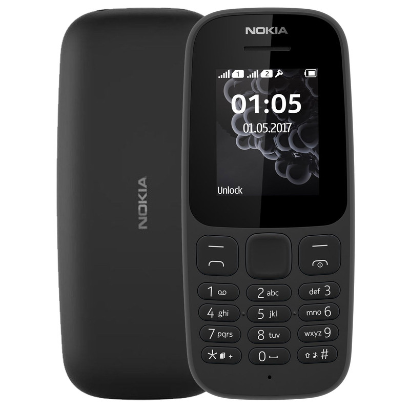 گوشی موبایل نوکیا مدل 105 -TA1034 دو سیم کارت