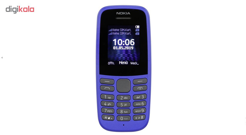 گوشی موبایل نوکیا مدل 105 - 2019 TA-1174 DS FA دو سیم کارت - مونتاژ ایران