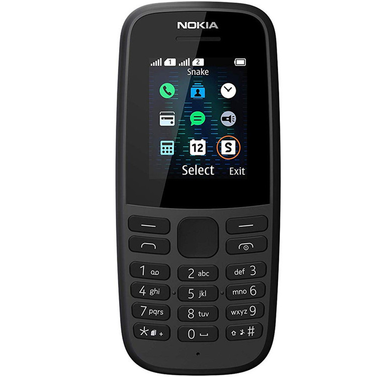 گوشی موبایل نوکیا مدل 105 - 2019 TA-1174 DS AR دو سیم کارت ظرفیت 4 مگابایت و رم 4 مگابایت