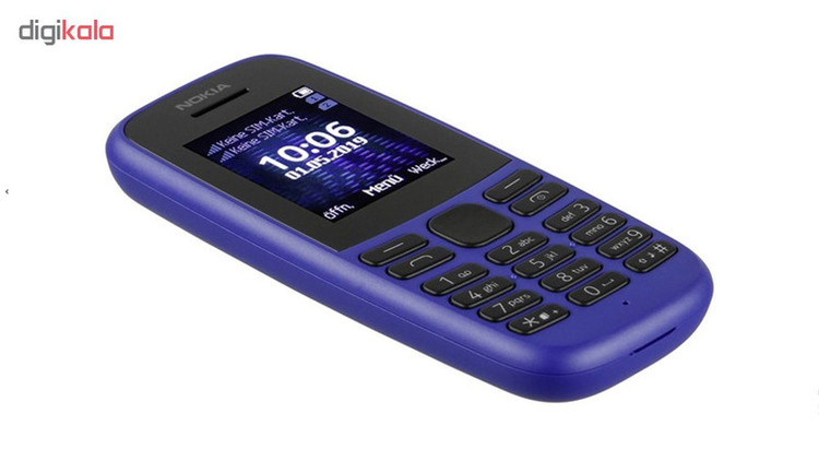 گوشی موبایل نوکیا مدل 105 - 2019 TA-1174 DS AR دو سیم کارت ظرفیت 4 مگابایت و رم 4 مگابایت