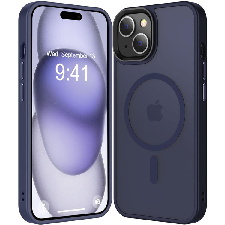 کاور بادی قاب مدل مگ سیف مات مناسب برای گوشی موبایل اپل iPhone 13