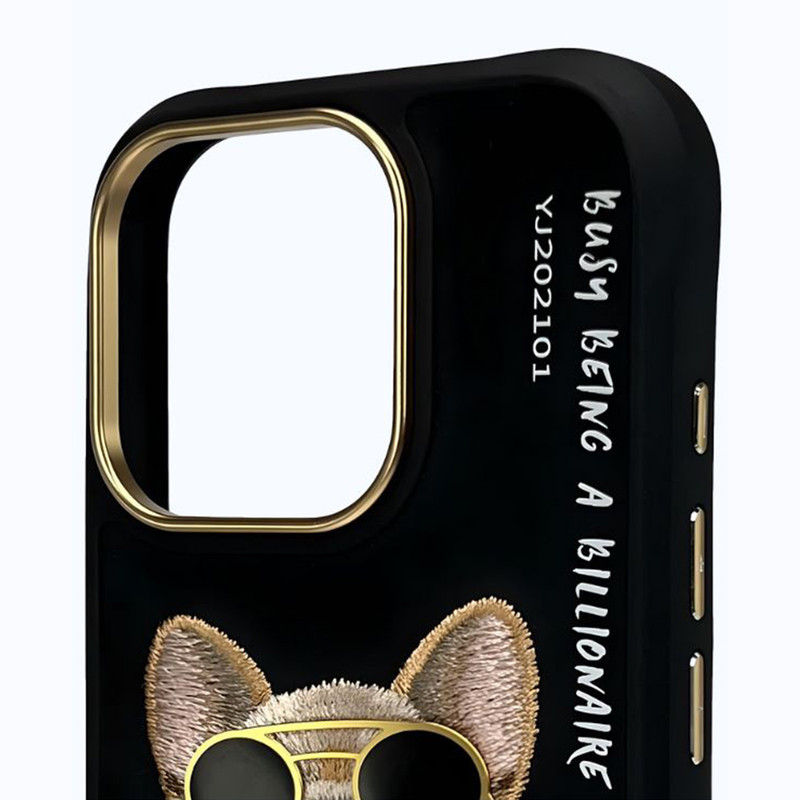 کاور نیمی مدل YJ-01 مناسب برای گوشی موبایل اپل iPhone 16 pro