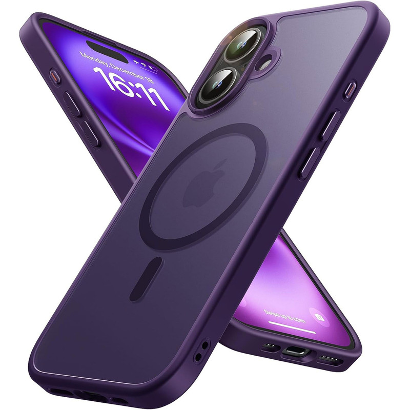 کاور بادی قاب مدل مگ سیف مناسب برای گوشی موبایل اپل Iphone 16
