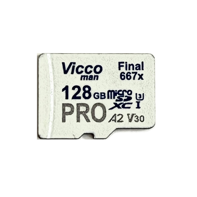 کارت حافظه microSDXC ویکومن مدل Final667x PRO کلاس A2 استاندارد UHS-II U3 سرعت 150MBs ظرفیت 128 گیگابایت