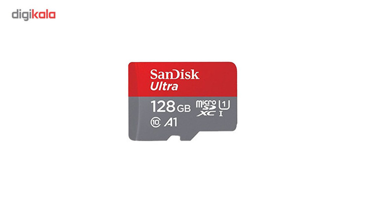 کارت حافظه Micro SDXC سن دیسک UHS-i Class 10 همراه با آداپتور SD ظرفیت 128GB