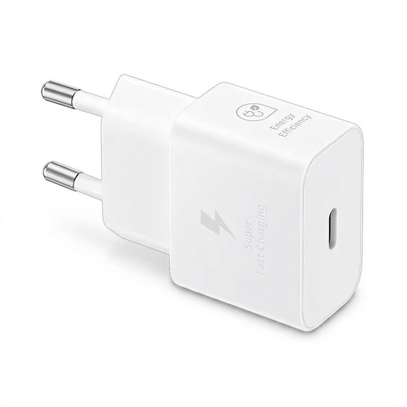 شارژر دیواری 25 وات سامسونگ مدل EP-T2510X به همراه کابل USB-C به طول 1 متر
