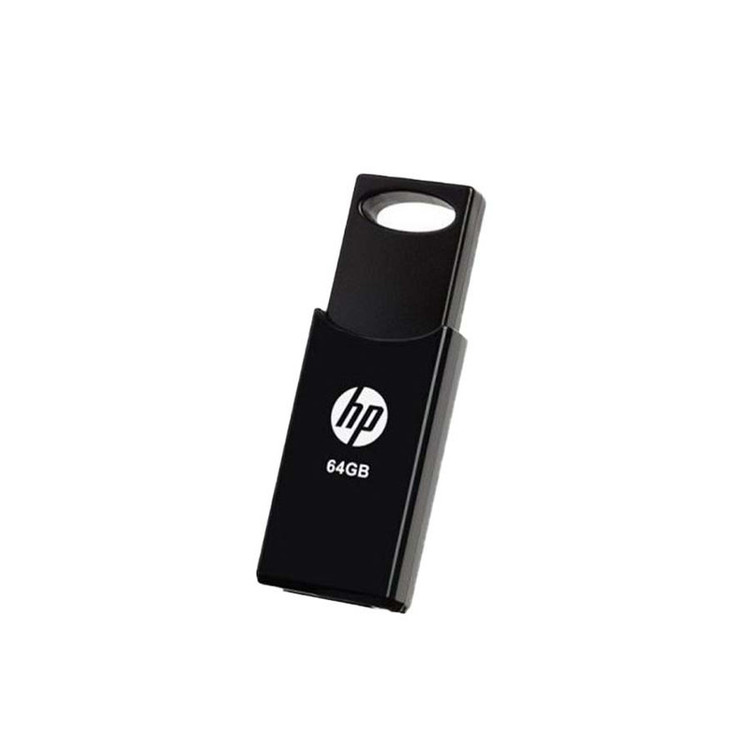 فلش مموری 64 گیگابایت اچ پی مدل V212W با سرعت خواندن 14 مگابایت بر ثانیه، سرعت نوشتن 4 مگابایت بر ثانیه و مقاوم در برابر اثر انگشت و لک