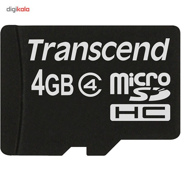 کارت حافظه microSDHC ترنسند کلاس 4 ظرفیت 4 گیگابایت