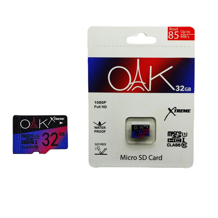 کارت حافظه microSDHC اوآک مدل XTREME کلاس 10 استاندارد UHS-I U1 سرعت 100MBps ظرفیت 32 گیگابایت