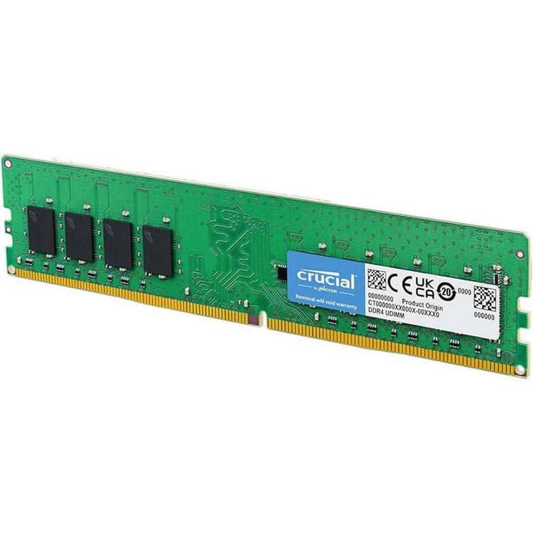رم دسکتاپ کروشیال DDR4 تک کاناله 8 گیگابایت 3200 مگاهرتز CL22 U-DIMM ولتاژ 1.2 ولت مدل PC4-25600